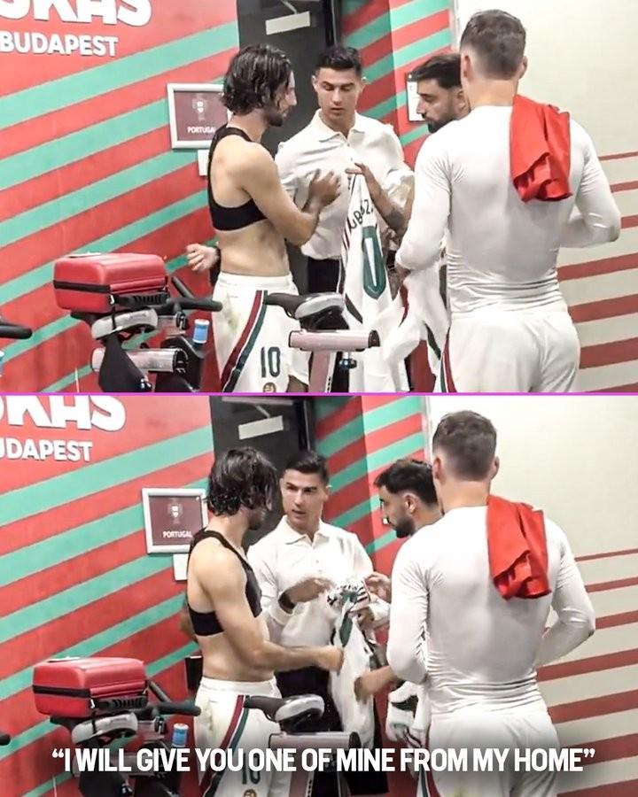 333体育|电竞-官方网站-球衣已经跟别人换了，C罗向索博承诺：我把我家里的一件给你