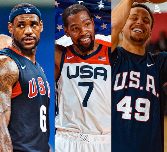 真梦之队？詹姆斯出面游说 KD库里浓眉愿出战奥运！